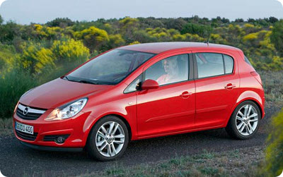 Конкуренты Ford Fiesta : Opel Corsa