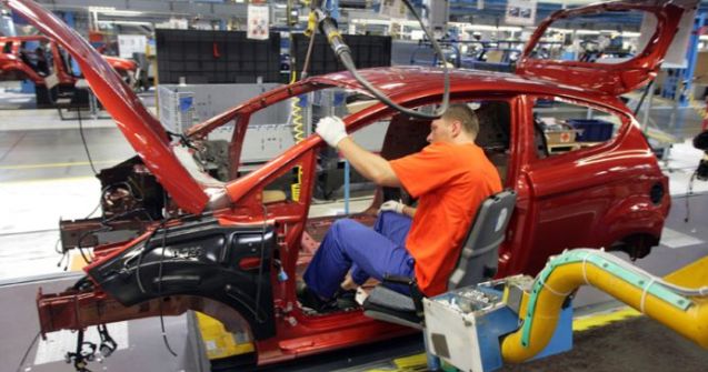 Сборочный процесс на заводе Ford в Кельне