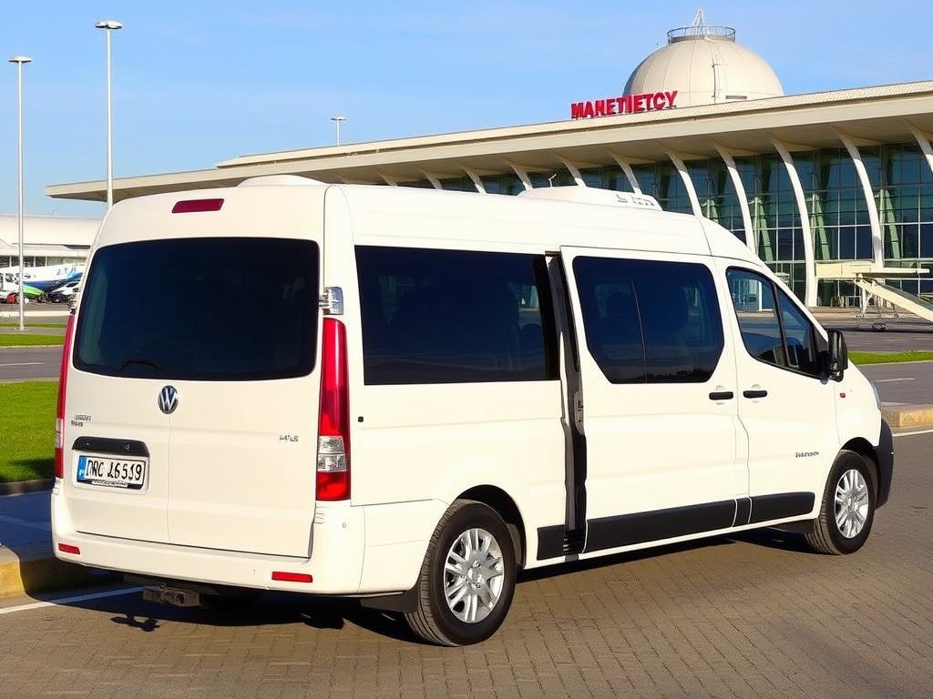 Minivan to Sheremetyevo Airport for a comfortable transfer.фото