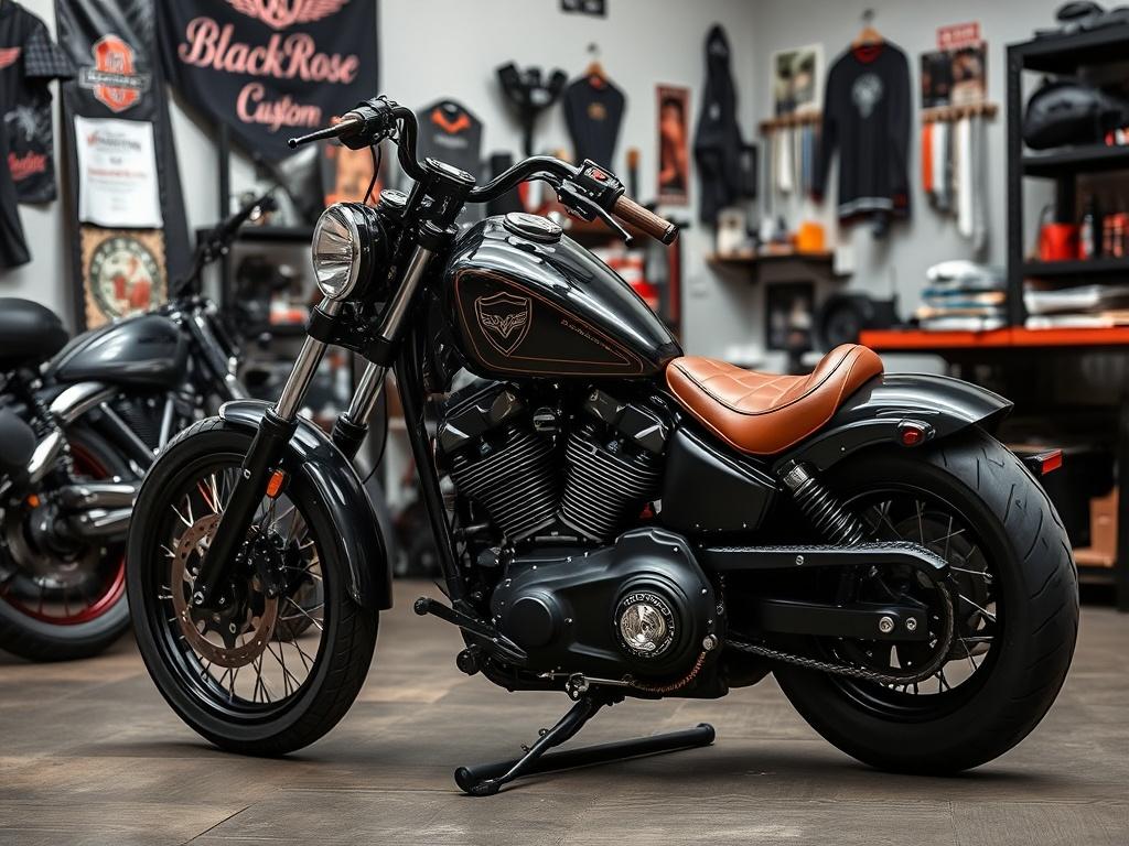 In the motorcycle segment, this approach is implemented by the Black Rose Custom workshop, where customization is considered In the motorcycle segment, this approach is implemented by the Black Rose Custom workshop, where customization is consideredфото