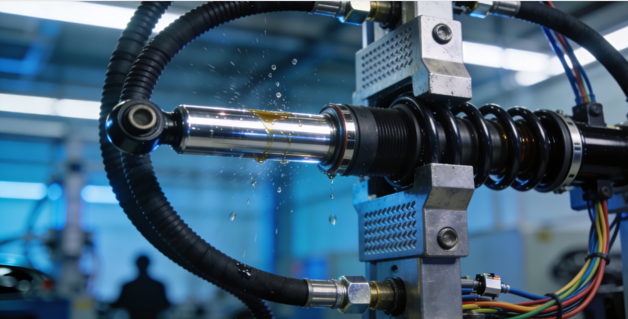 Производство автозапчастей изнутри: как тестируют амортизаторы и тормозные диски