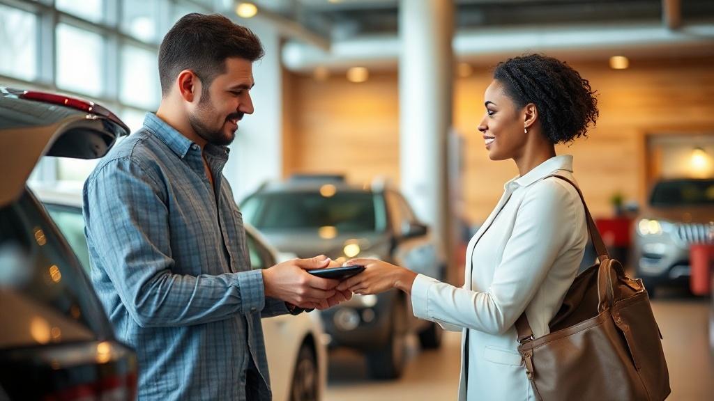 Purchase of a new car Purchase of a new carфото