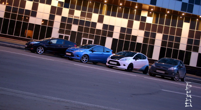 Ford Fiesta - фотографии с первой клубной встречи