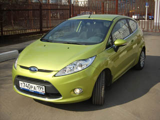 Ford Fiesta New - цвет Squeeze