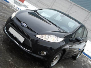 Ford Fiesta New - цвет Panther Black
