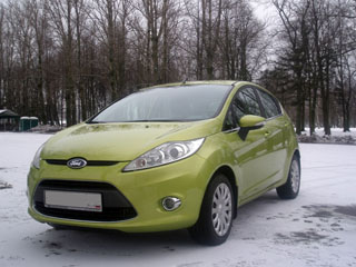 Ford Fiesta New - цвет Squeeze