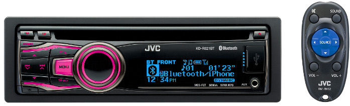 Bluetooth магнитола JVC KD-R821BTEY
