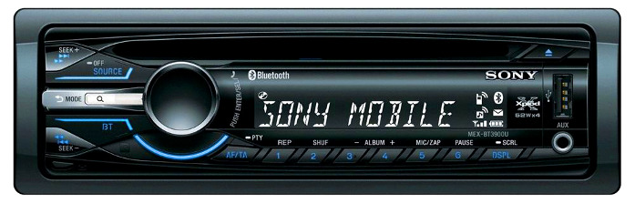 Bluetooth магнитола Sony MEX-BT3900U