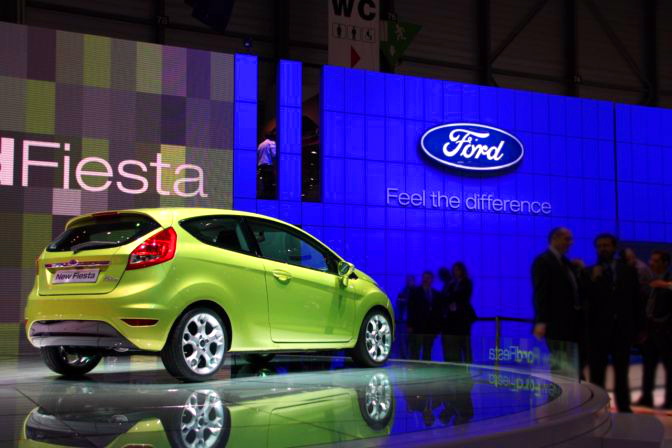 Ford Fiesta на шоу руме