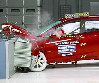 Краш-тест Ford Fiesta 2011 Top Safety Pick