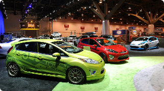Восемь молификаций Ford Fiesta на тюнинг-шоу SEMA